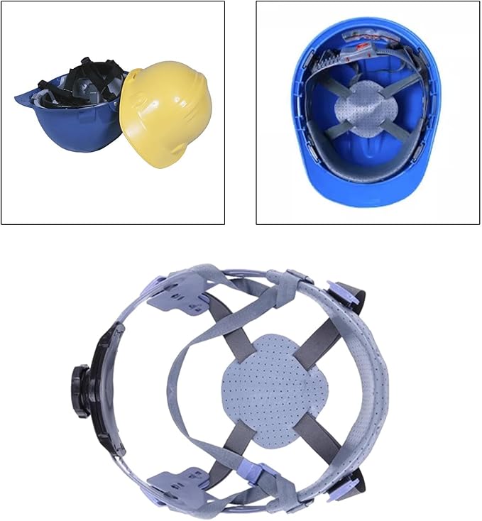 Generic Hard Hat Suspension Insert for Enhanced Safety, 4 Point Knob, 58-64cm