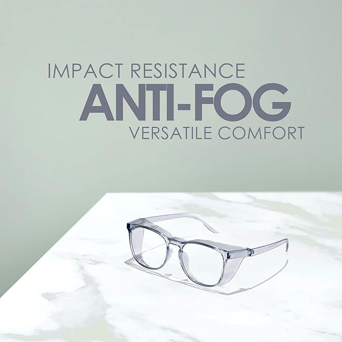 Stylish Anti Fog Safety Glasses Goggles – Eye Protection Glasses