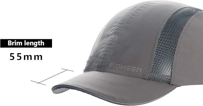MOHEEN Safety Bump Cap, Baseball Hat Style with Reflective Stripes Lightweight and Breathable Hard Hat Head Protection Cap