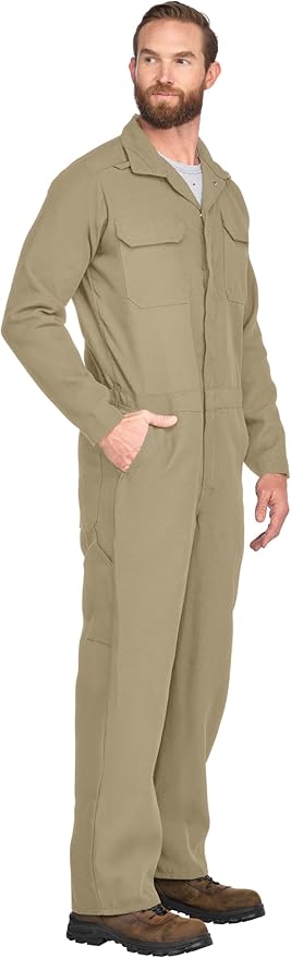 Bulwark FR Men's Lightweight Nomex Flame Resistant Premium Coverall
