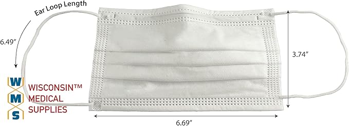 3-Layer Face Masks, MADE IN USA