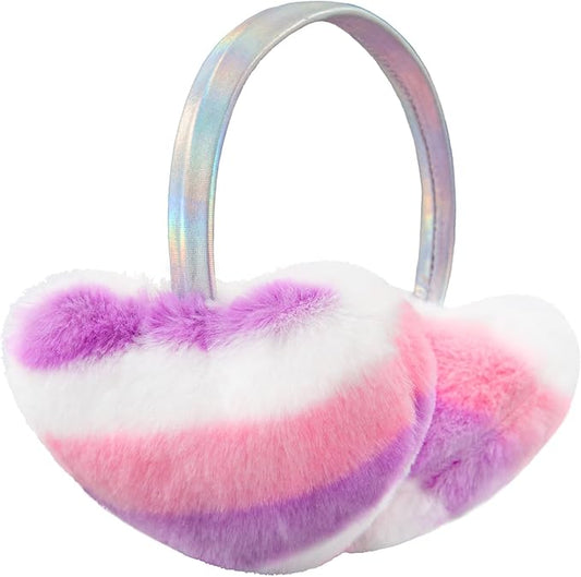 XIAOHAWANG Winter Earmuffs for Kids Girl Warm Ear Muffs Baby Boy Plush Padded Ear Warmer