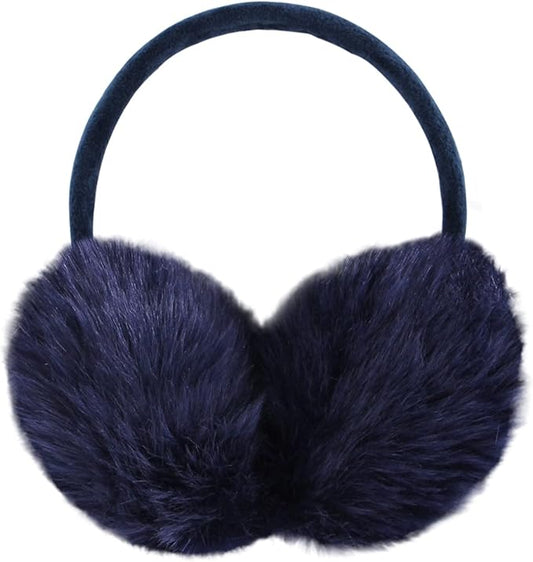 POXIMI Women Winter Earmuffs Girl Ski Adjustable Ear Covers for Cute Bow Ear Warmer Outdoor Earmuff Fleece Lining