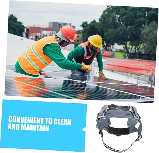 ERINGOGO 2pcs Replacement Helmet Liner Inserts Adjustable Helmet Suspension System Safety Headgear Easy Maintenance