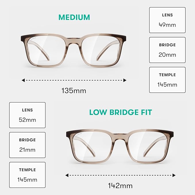 Stoggles Rectangle Z87.1 Certified Safety Glasses, Blue-Light, UV Blocking Lens, Top & Side Shield, Anti-Fog, Stylish Eyewear