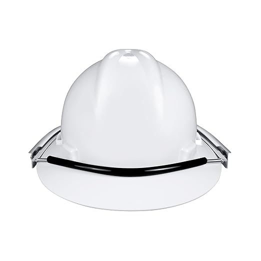 Blue Eagle Aluminum Face Shield Adapter for Full-Brim Hard Hat | Visor Bracket | Silver Color | with 1 Free Replacement High Impact Visor