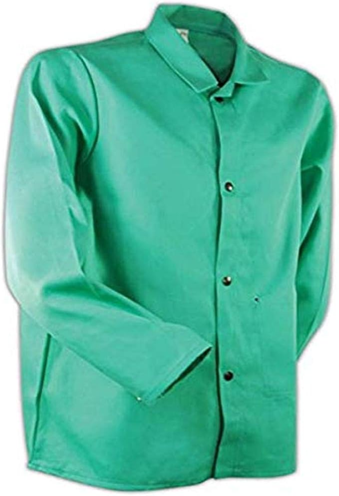 MAGID SparkGuard Flame Resistant Cotton Welding Jacket, 2 Pairs, Size 2XL (1830)