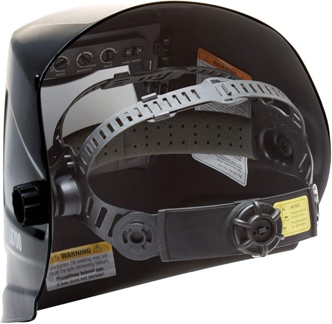 Eastwood Large View Auto Darkening Welding Helmet Mask Adjustable Headband Comfortable - L6700