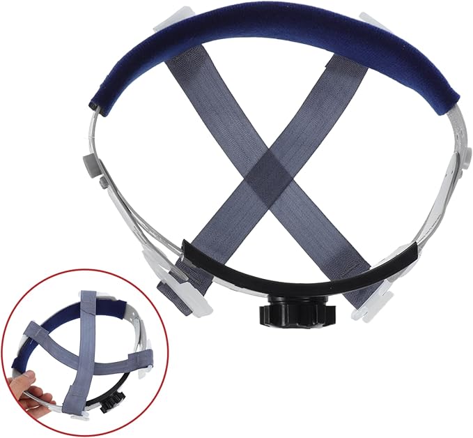 Cabilock Safety Helmet Replacement Liner Point Suspension Insert Compatible with Various Hard Hats Breathable Sweat Absorbent Construction Worker Accessory