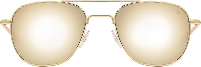 AO Americal Optical Original Pilot Glass Lenses Sunglasses | SkyMaster Glass Lenses | Polarized and Non-Polarized Available