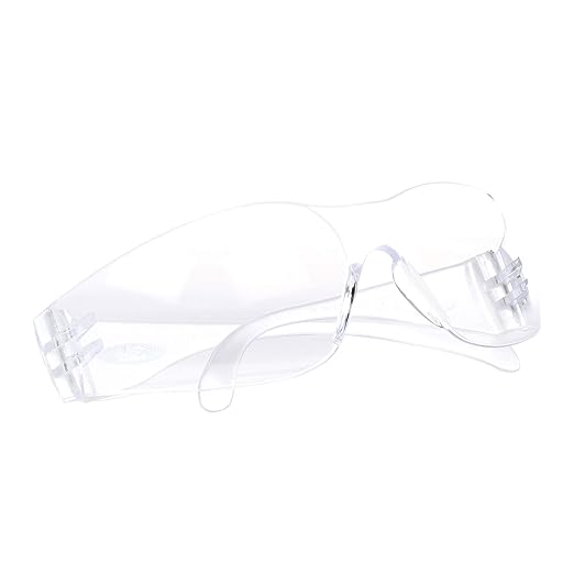 3M Safety Glasses, Virtua 11228, Pack of 100, ANSI Z87, Unisex, Clear Lens, Clear Frame, Economical Eyewear Option, Lightweight, UVA, UVB, UVC