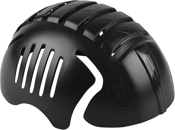 GREEN DEVIL Universal Bump Cap Insert for Baseball Caps Vented Lightweight Safety Bump Hat Insert for Men Women1Pack Black