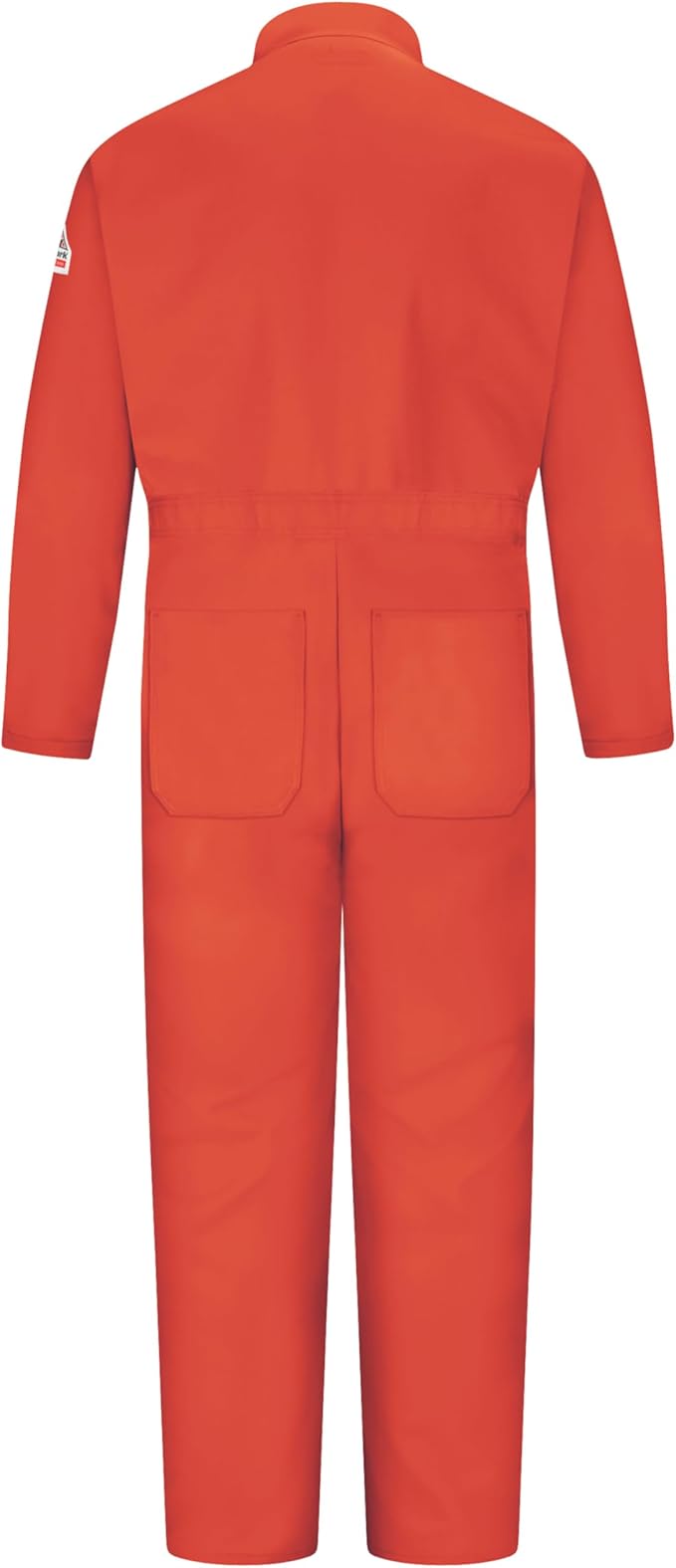 Bulwark FR mens Flame Resistant 9 Oz Twill Cotton Classic Coverall With Hemmed Sleeves