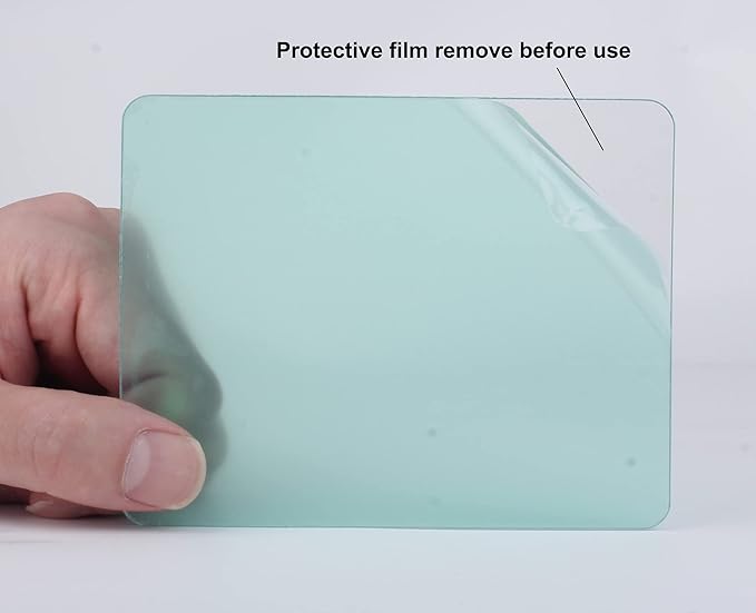 10 Pcs Welding Protective Lens Replacement 4.5" X 3.5"(115mm X 90mm) Welding Helmet Hood Mask/Clear Welding Lens