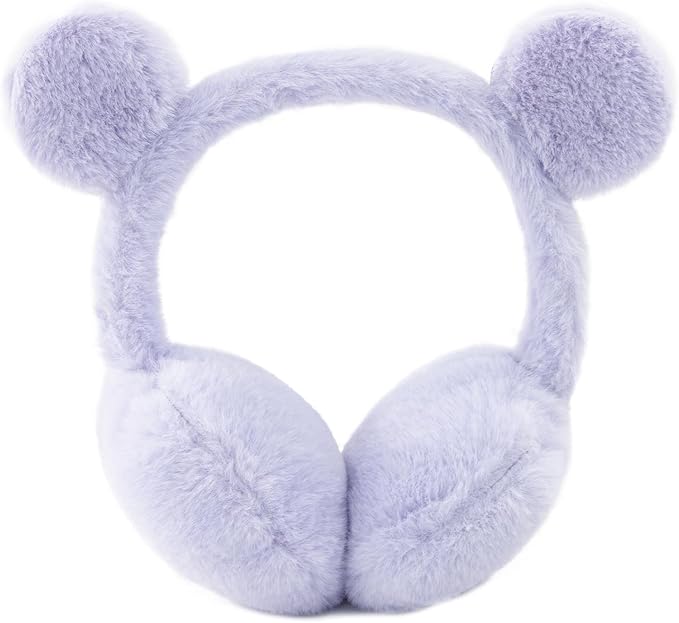 XIAOHAWANG Winter Earmuffs for Kids Girl Warm Ear Muffs Baby Boy Plush Padded Ear Warmer