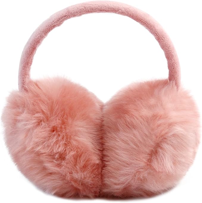 POXIMI Women Winter Earmuffs Girl Ski Adjustable Ear Covers for Cute Bow Ear Warmer Outdoor Earmuff Fleece Lining