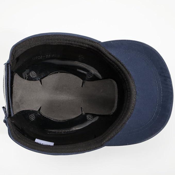MOHEEN Safety Bump Cap, Baseball Hat Style with Reflective Stripes Lightweight and Breathable Hard Hat Head Protection Cap