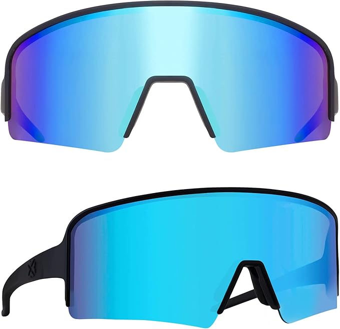MAXJULI Polarized Sunglasses for Men Women, Windproof Outdoor Sports Cycling Running UV400 Protection Sun Glasses 8121