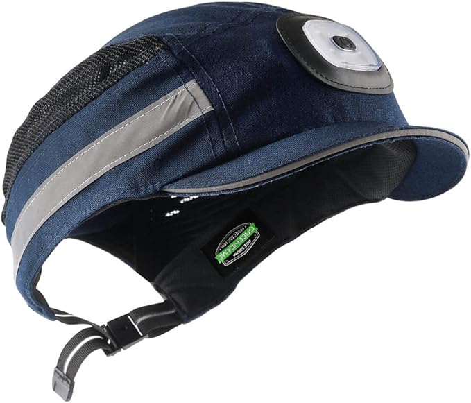 Bump Cap for Safety Baseball Cap Style Hard Hats for Adult Men Women Breathable Lightweight Safety Hat for Head Protection with Reflective Stripes