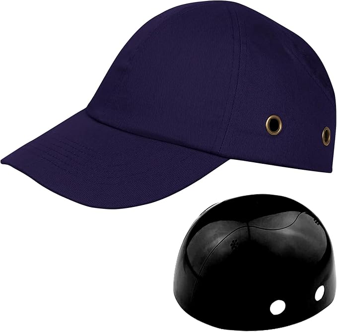 Lightweight Hard Hat Safety Bump Cap Safety Hard Hat Head Protection Cap Breathable Baseball Hat Style Comfortable Head Protection Hat for Work