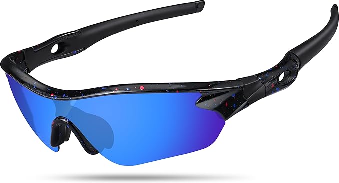 Polarized Sports Sunglasses for Men Women Youth Baseball Running Fishing Tennis Golf Cycling Driving Motor TAC UV400 TR90
