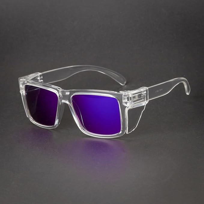 Polarized SafetyGlassesZ87 UV400 WorkSunglasses for men ConstructionCarpentryCyclingDIY&Light Industrial Use