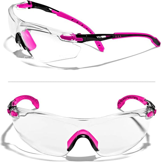 OPTIFENSE™ VS3 Anti Fog, Premium CLEAR/TINTED Safety Glasses, ANSI Z87+ (Click for frame/lens option)
