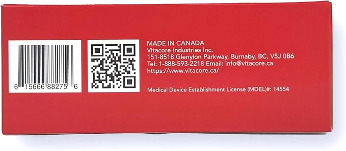Vitacore CAN95e Disposable White Earloop Mask | 5-Ply Protection | Premium Skin-Friendly Materials | Comfortable Fit