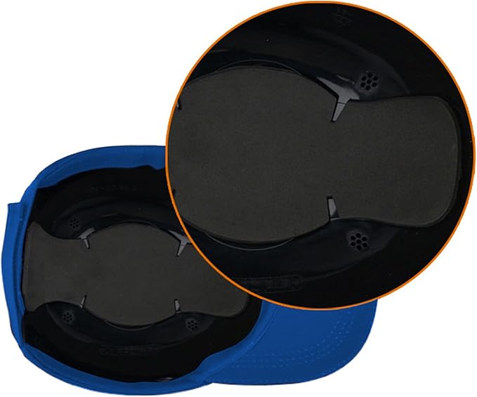 Lightweight Hard Hat Safety Bump Cap Safety Hard Hat Head Protection Cap Breathable Baseball Hat Style Comfortable Head Protection Hat for Work