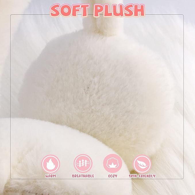 XIAOHAWANG Winter Earmuffs for Kids Girl Warm Ear Muffs Baby Boy Plush Padded Ear Warmer
