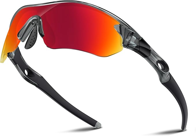 Polarized Sports Sunglasses for Men Women Youth Baseball Running Fishing Tennis Golf Cycling Driving Motor TAC UV400 TR90