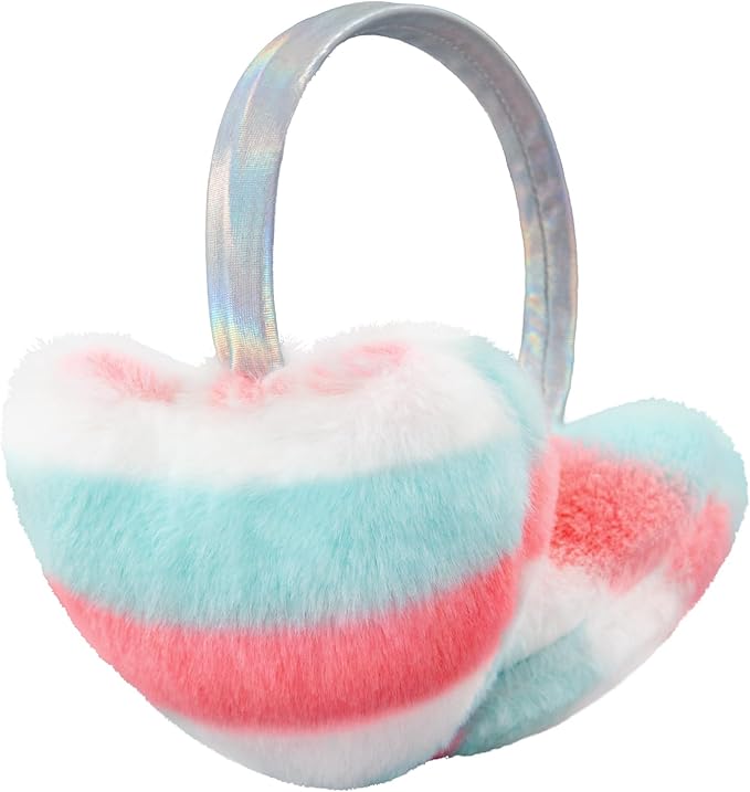 XIAOHAWANG Winter Earmuffs for Kids Girl Warm Ear Muffs Baby Boy Plush Padded Ear Warmer