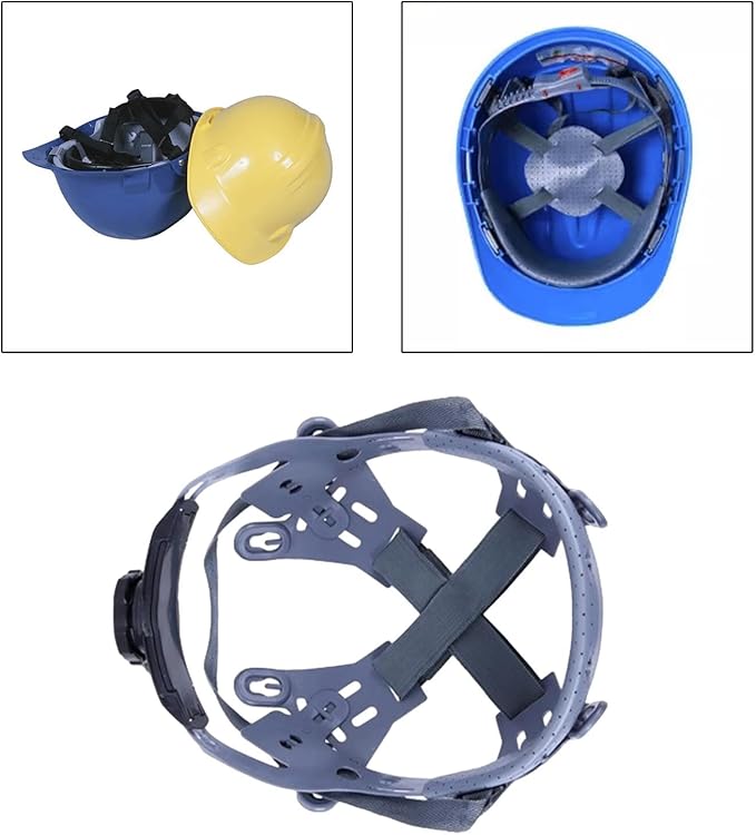 Generic Hard Hat Suspension Insert for Enhanced Safety, 8 Point Knob, 58-64cm
