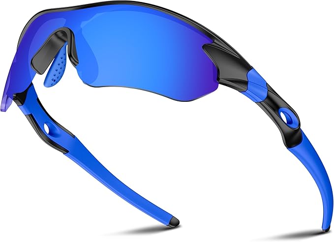 Polarized Sports Sunglasses for Men Women Youth Baseball Running Fishing Tennis Golf Cycling Driving Motor TAC UV400 TR90