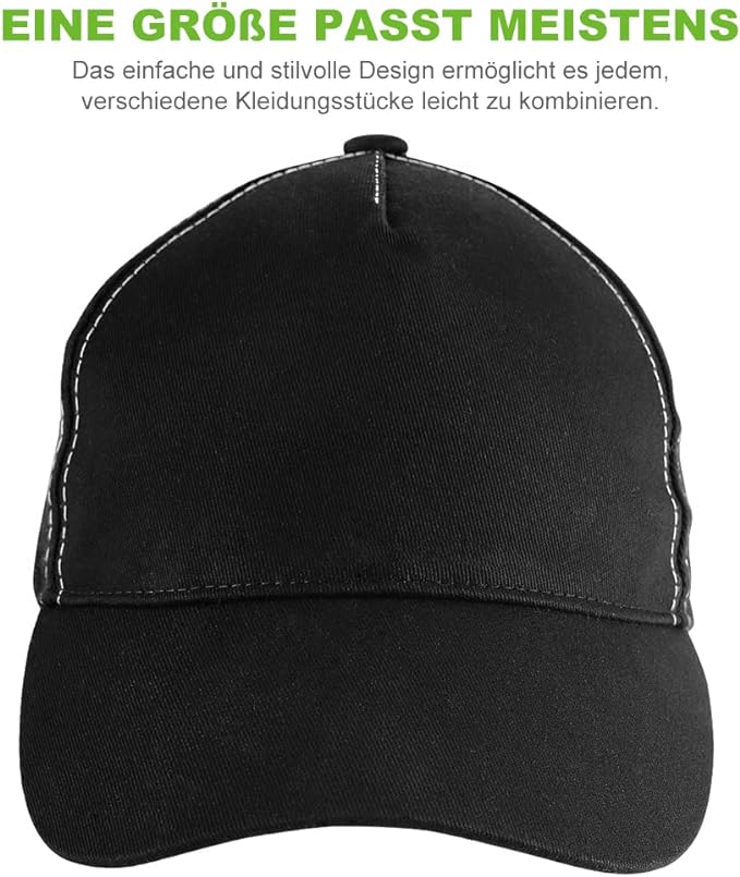 GREEN DEVIL Safety Bump Cap Hat Baseball Cap Style Safety Hat Breathable Lightweight Hard Hats for Men Women