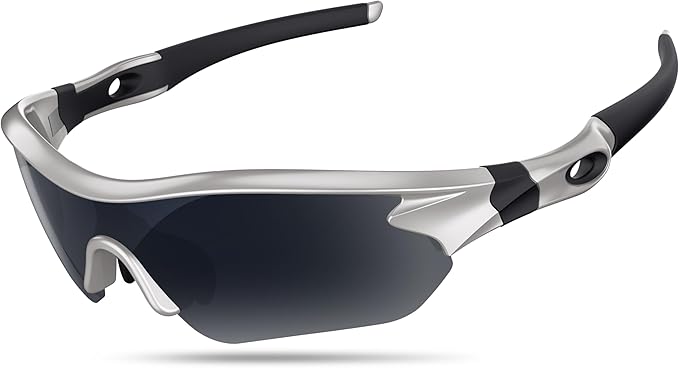 Polarized Sports Sunglasses for Men Women Youth Baseball Running Fishing Tennis Golf Cycling Driving Motor TAC UV400 TR90