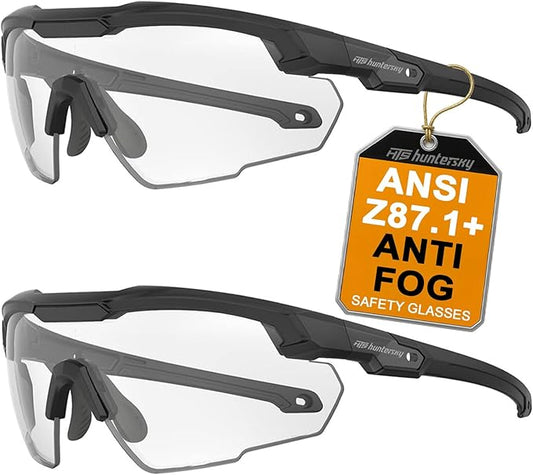 Shooting Safety Glasses for Men Airsoft Hunting Riding Anti-Fog Military Grade Ballistic Tactical Eye Pro Range
