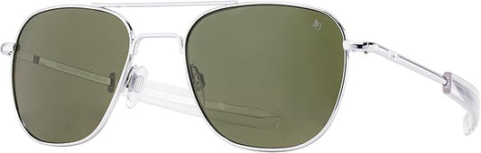 AO Americal Optical Original Pilot Glass Lenses Sunglasses | SkyMaster Glass Lenses | Polarized and Non-Polarized Available