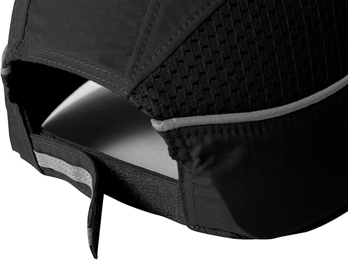 Lightweight Safety Bump Cap - Breathable Baseball Style Protective Hat with Reflective Stripes