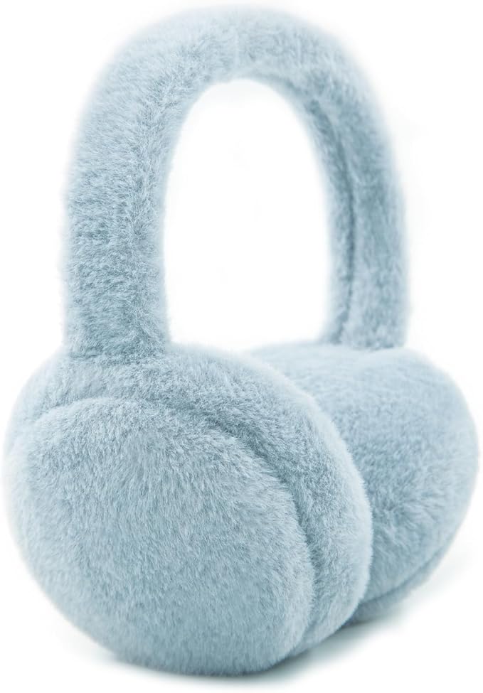 Kids Winter Earmuffs Baby Warm Ear Muff Girls Cute Furry Ear Warmers Boys Foldable Ear Covers for Cold Weather