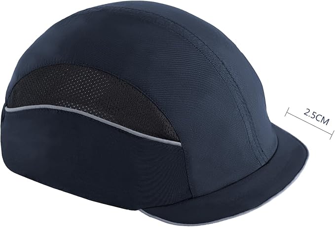 Lightweight Hard Hat Safety Bump Cap Safety Hard Hat Head Protection Cap Breathable Baseball Hat Style Comfortable Head Protection Hat for Work
