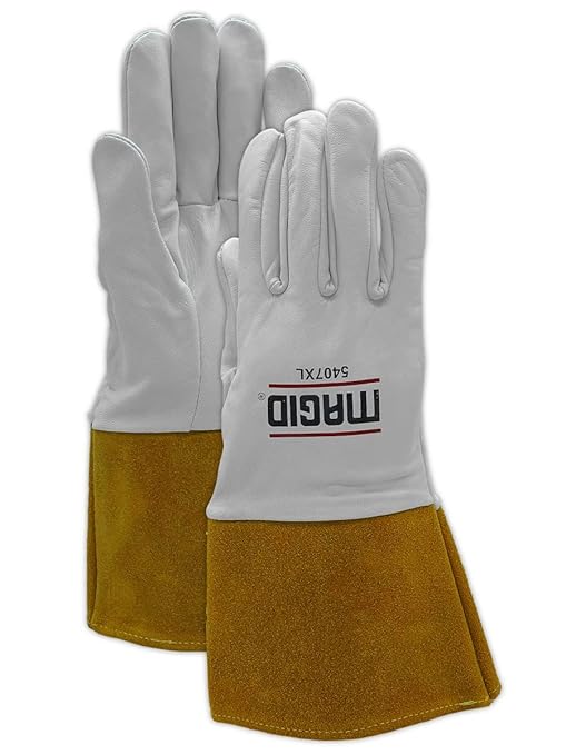 MAGID Roadmaster 5407 Goatskin Leather TIG Welding Glove - 10/XL (1 PR)