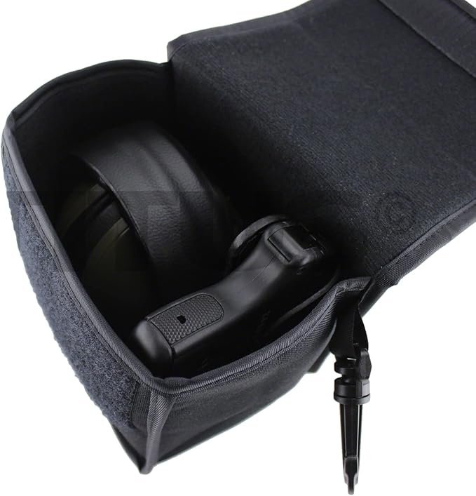 TITUS 2-Series Premium Low Profile Earmuffs, ANSI Rated, High NRR Noise Reduction, Durable Sport Band, Hearing Protection PPE