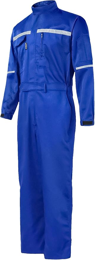 Mens Workwear Coveralls Multi Pockets Work Suit Mechanic Overalls Jumpsuits Unisex Long Sleeve Garage Coverall