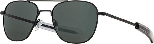 AO Americal Optical Original Pilot Glass Lenses Sunglasses | SkyMaster Glass Lenses | Polarized and Non-Polarized Available