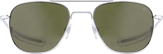 AO Americal Optical Original Pilot Glass Lenses Sunglasses | SkyMaster Glass Lenses | Polarized and Non-Polarized Available