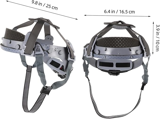 DOITOOL Hard Hat Replacement Suspension: Construction Helmet Liner Breathable Helmet Suspension for Safety Hats Replacement Accessory for Comfortable Wear Construction Rail and Outdoor Sports