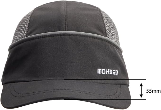 MOHEEN Safety Bump Cap, Baseball Hat Style with Reflective Stripes Lightweight and Breathable Hard Hat Head Protection Cap