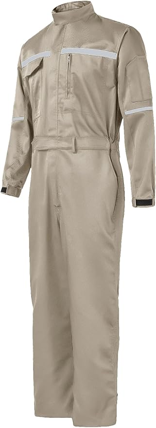 Mens Workwear Coveralls Multi Pockets Work Suit Mechanic Overalls Jumpsuits Unisex Long Sleeve Garage Coverall