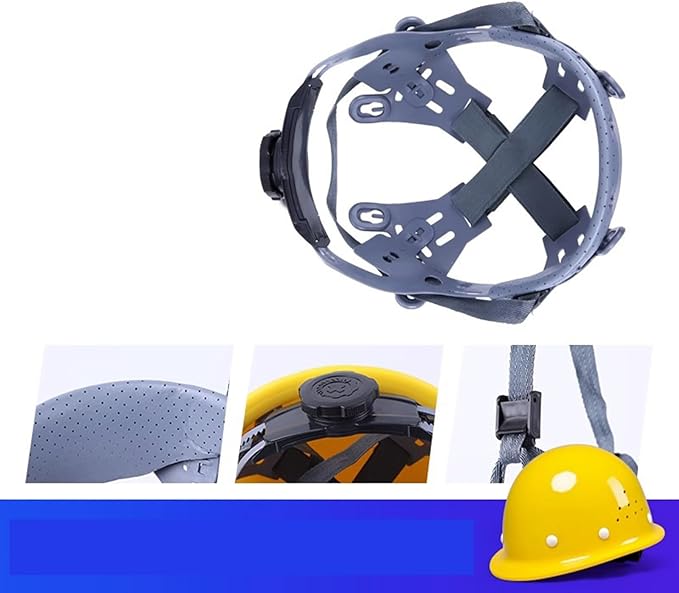 Generic Hard Hat Suspension Insert for Enhanced Safety, 8 Point Knob, 58-64cm